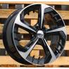 R17x7 5X100 ET 51 57.1 B5943 Black Polished (MB) For SEAT (D2)