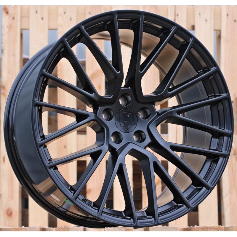 R21x9 5X112 ET 26 66.5 FE179 (IN0261) Black Half Matt (BLHM) For PORCH (K7) (Rear+Front) R21x9 5X112 ET 26 66.5 FE179 (IN0261) Black Half Matt (BLHM) For PORCH (K7) (Rear+Front)