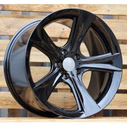 R19x10 5X120 ET 14 74.1 BK086 Black (BL) For BMW (K4) (Rear+Front)