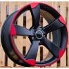 R18x8 5X112 ET 45 66.5 BK217 (XF558) Black+Red Line (BR) For AUD (K4)