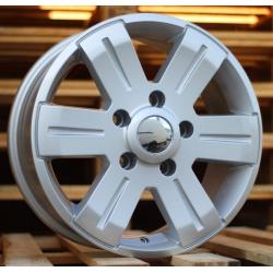 R16x7 6X130 ET 55 84.1 BK562 Silver (SI) For MER (R) (4x4 (max 1400kg))