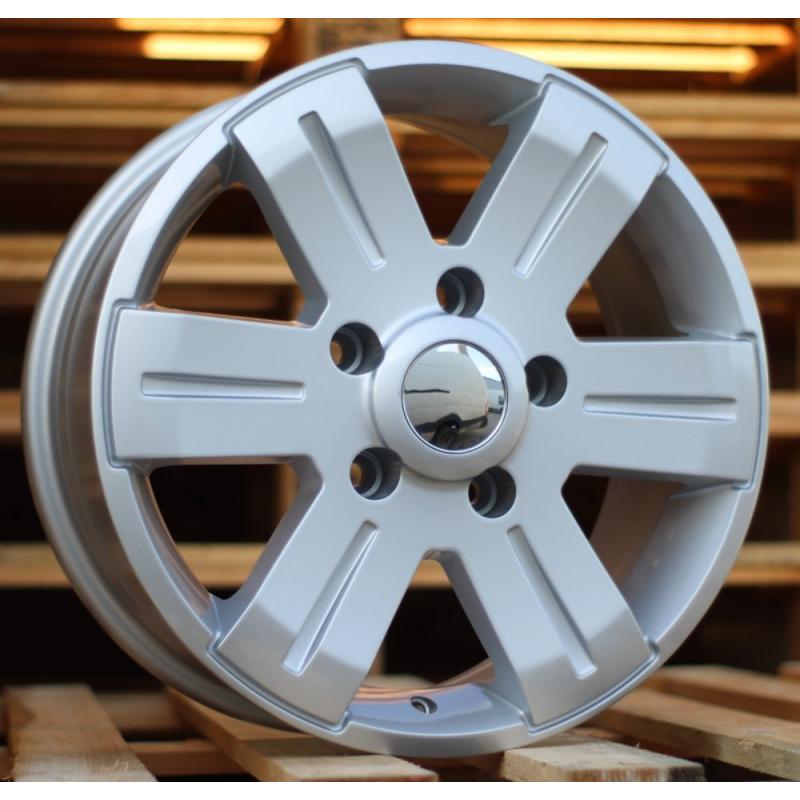 R16x7 6X130 ET 55 84.1 BK562 Silver (SI) For MER (R) (4x4 (max 1400kg)) R16x7 6X130 ET 55 84.1 BK562 Silver (SI) For MER (R) (4x4 (max 1400kg))