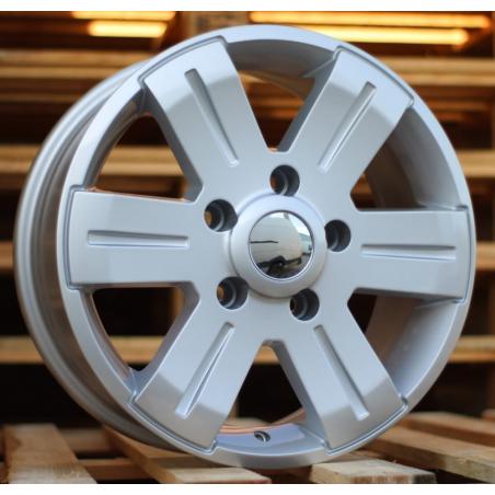 R16x7 6X130 ET 55 84.1 BK562 Silver (SI) For MER (R) (4x4 (max 1400kg))