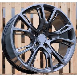 R22x9 5X127 ET 34 71.5 BK568 Hyper Black (HB) For JEEP (P)