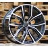 R20x9 5X112 ET 35 66.6 H5059 Black Polished (MB) For BMW (P1) (Rear+Front)