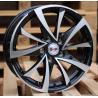 R14x6 4X100 ET 40 60.1 BK575 Black Polished (MB) For RACIN (R)