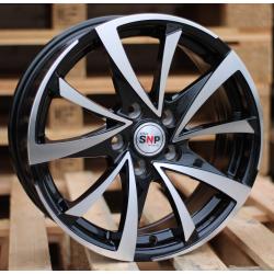 R15x6.5 4X100 ET 40 60.1 BK575 Black Polished (MB) For RACIN (K2)