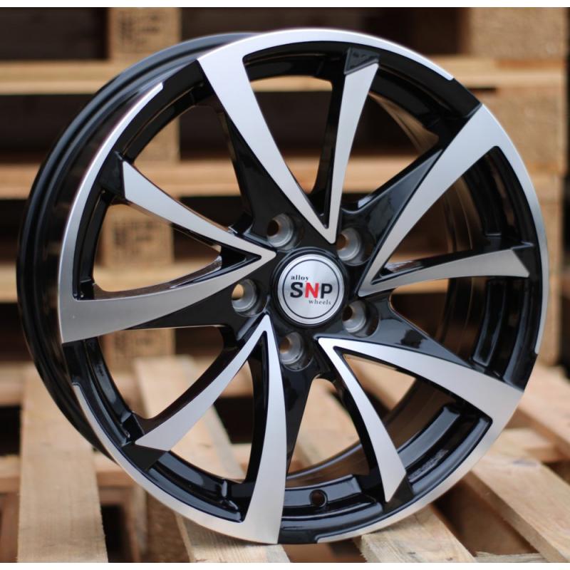R15x6.5 4X100 ET 40 60.1 BK575 Black Polished (MB) For RACIN (K2) R15x6.5 4X100 ET 40 60.1 BK575 Black Polished (MB) For RACIN (K2)