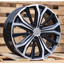R17x7 5X108 ET 46 65.1 BK591 Black Polished (MB) For PEUG (P)
