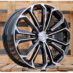 R17x7 5X114.3 ET 45 60.1 BK667 Black Polished (MB) For TOYOT (R)