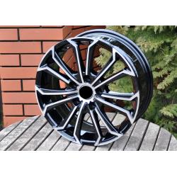 R15x6 5X114.3 ET 40 60.1 BK667 (XF069) Black Polished (MB) For TOYOT (P2)