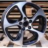 R17x7.5 5X100 ET 40 66.5 BK742 Black Polished (MB) For AUD (K2) ((AKC 65 Eur))