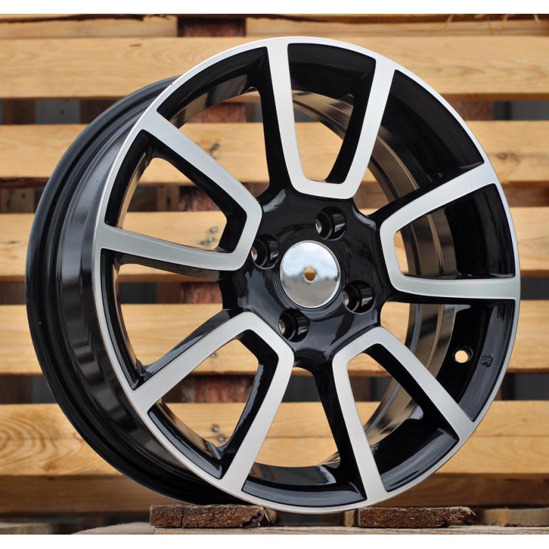 R15x6 4X98 ET 35 58.1 BK746 Black Polished (MB) For FIAT (R) R15x6 4X98 ET 35 58.1 BK746 Black Polished (MB) For FIAT (R)