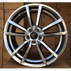 R17x7.5 5X112 ET 45 57.1 BK864 Hyper Black (HB) For VW (L2+D4)