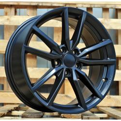 R18x7.5 5X112 ET 51 57.1 BK864 (BYD2053) Black Half Matt (BLHM) For VW (Z1)