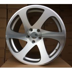 R18x8.5 5X112 ET 35 66.5 BK880 Polished Silver (MS) For RACIN (K4) (Style 3 SDM)