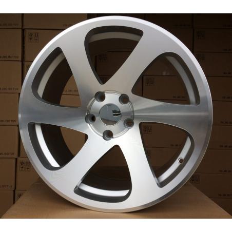R18x8.5 5X112 ET 35 66.5 BK880 Polished Silver (MS) For RACIN (K4) (Style 3 SDM)