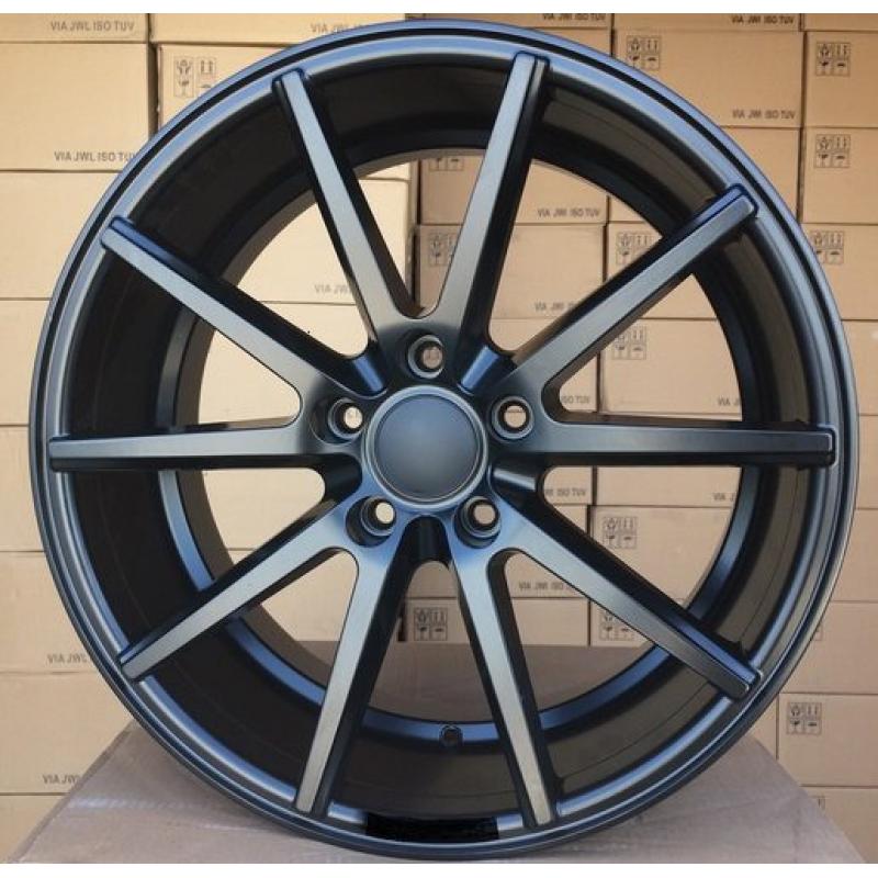 R17x7.5 5X114.3 ET 40 67.1 HX014 (QC2211) Black Half Matt (BLHM) For HAXER (P2) R17x7.5 5X114.3 ET 40 67.1 HX014 (QC2211) Black Half Matt (BLHM) For HAXER (P2)