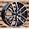 R17x7.5 5X112 ET 45 57.1 BK952 Black Polished (MB) For VW (R+P)