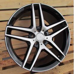 R19x8.5 5X112 ET 45 66.6 BK967 Black Polished (MB) For MER (K4) ((AKC 110 Eur))