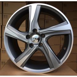 R18x7.5 5X108 ET 49 63.3 BY115 Grey Polished (MG) For VOLVO (Z4)
