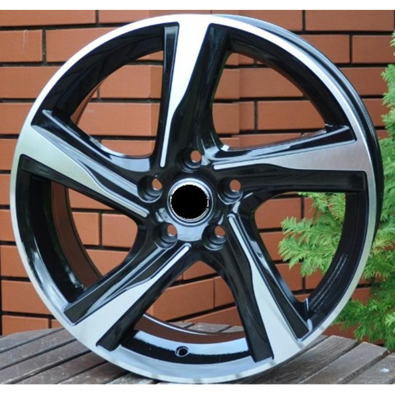 R18x7.5 5X108 ET 49 63.3 BY115 Black Polished (MB) For VOLVO (Z4) R18x7.5 5X108 ET 49 63.3 BY115 Black Polished (MB) For VOLVO (Z4)