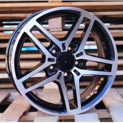 R16x7 5X112 ET 45 66.6 BY121 Black Polished (MB) For MER (P1) ((AKC 65 Eur))