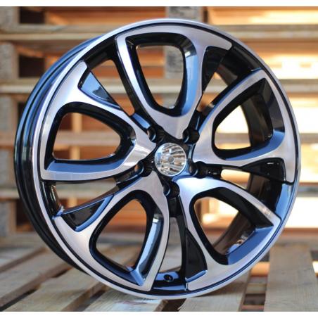 R18x7 4X108 ET 30 65.1 BY124 Black Polished (MB) For CITRO (Z2)