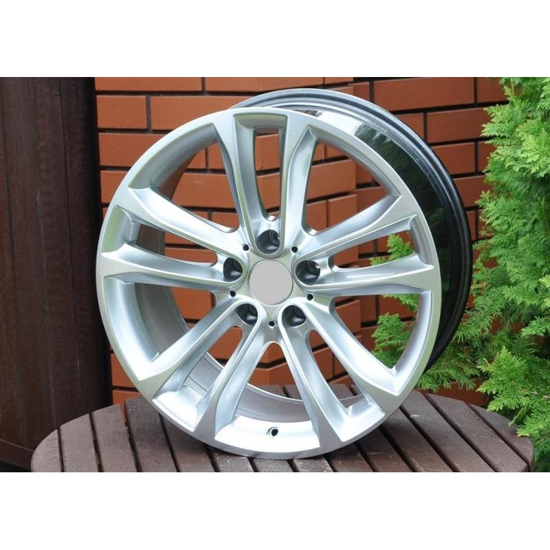 R19x10 5X120 ET 21 74.1 BY156 (B162) Polished Silver (MS) For BMW (N) ((AKC 70 Eur)) R19x10 5X120 ET 21 74.1 BY156 (B162) Polished Silver (MS) For BMW (N) ((AKC 70 Eur))