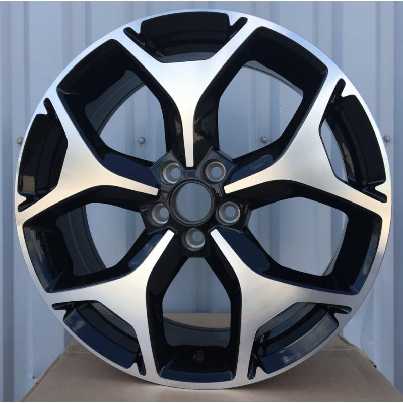 R18x7 5X100 ET 48 56.1 BY164 Black Polished (MB) For SUBAR (P)