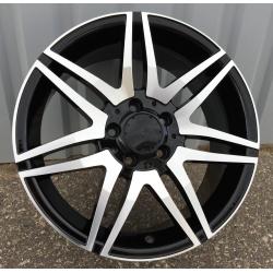 R17x7.5 5X112 ET 47 66.6 BY274 Black Polished (MB) For MER (R)
