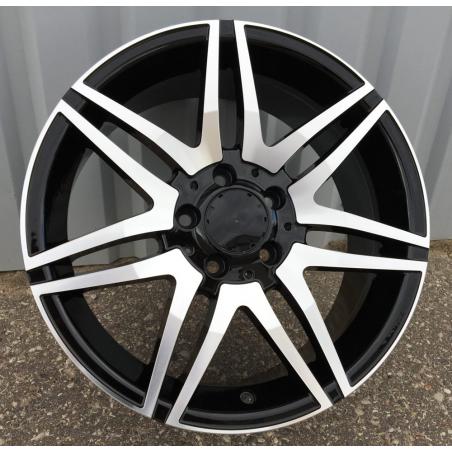 R17x7.5 5X112 ET 47 66.6 BY274 Black Polished (MB) For MER (R)