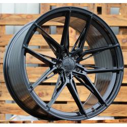 R22x10.5 5X120 ET 35 72.6 HX036 Black (BL) For HAXER (K4+K2) (NEW CAP)