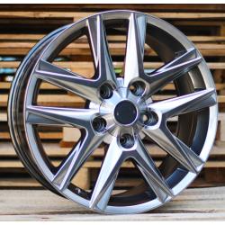R20x8.5 6X139.7 ET 25 106.1 BY499 Hyper Black (HB) For TOYOT (K3) (4x4)