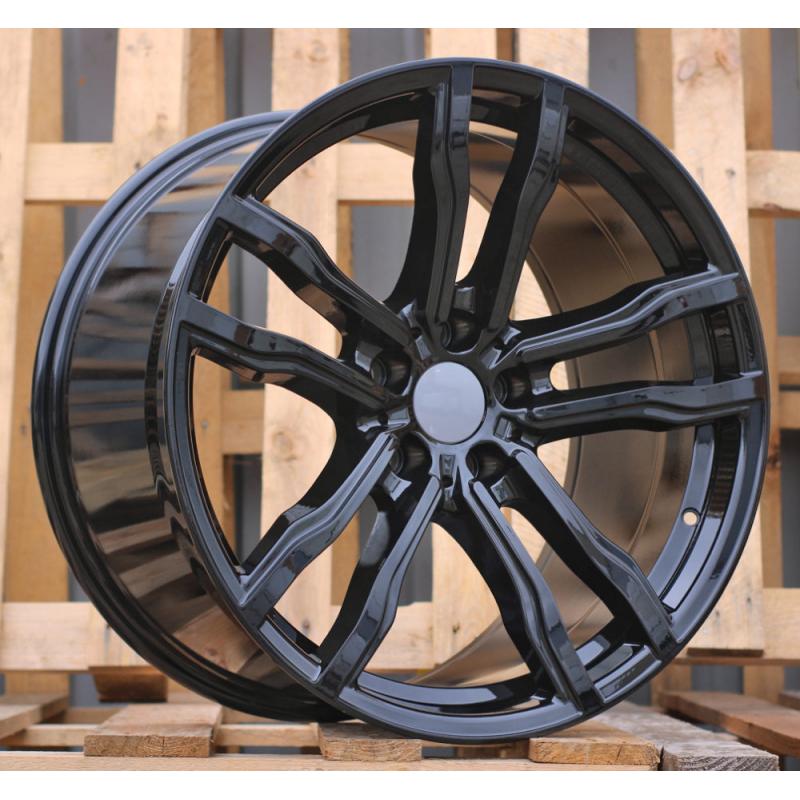 R20x10 5X120 ET 40 74.1 BY588 (DLJ588) Black (BL) For BMW (P) (Rear+Front) R20x10 5X120 ET 40 74.1 BY588 (DLJ588) Black (BL) For BMW (P) (Rear+Front)