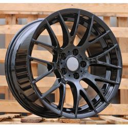 R19x9.5 5X120 ET 38 72.6 BY956 Black (BL) For BMW (P2+P+Z3) (REAR+FRONT)