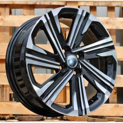 R16x6 4X100 ET 45 54.1 D1822 Black Polished (MB) For TOYOT (Z2)