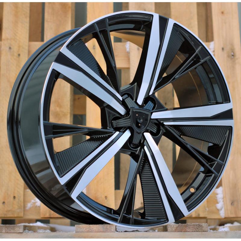 R19x8 5X108 ET 40 65.1 D1918 Black Polished (MB) For PEUG (Z3) R19x8 5X108 ET 40 65.1 D1918 Black Polished (MB) For PEUG (Z3)