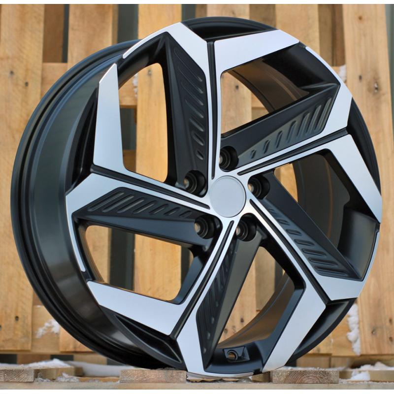 R19x7.5 5X114.3 ET 51 67.1 D1926 Black Polished Half Matt (MBHM) For HYUND (Z2) (NEW MODEL) R19x7.5 5X114.3 ET 51 67.1 D1926 Black Polished Half Matt (MBHM) For HYUND (Z2) (NEW MODEL)