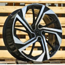 R19x7.5 5X114.3 ET 45 66.1 D1981 Black Polished (MB) For NISS (Z2) (Qashqai NEW Model)