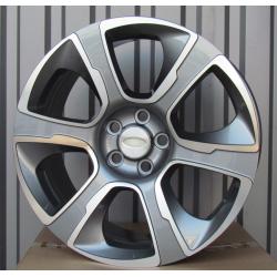 R20x9 5X120 ET 50 72.6 D6052 (A605207 NX) Grey Polished (MG) For LAND (K3) ((AKC 90 Eur))