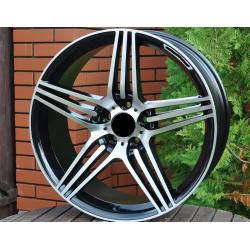 R16x7.5 5X112 ET 35 66.6 DW202 (BK146) Black Polished (MB) For MER (L4+K2) ((AKC 65 Eur))