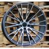 R20x8.5 5X112 ET 26 66.6 HX040 Black Polished Half Matt+Powder Coating (MBHMPC) For HAXER (P1) ())