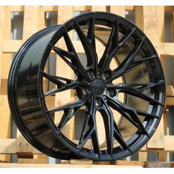 R20x8.5 5X112 ET 25 66.6 HX042 (IN0387) Black (BL) For HAXER (Z5) (Rear+Front)