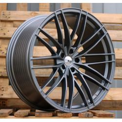 R23x10 5X112 ET 15 66.5 F1995 (IN417) Gun Metal Half Matt (GMHM) For AUD (Z5) (ABT Style)