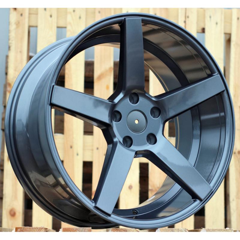 R20x10 5X120 ET 40 74.1 F5173 Grey (GR) For RACIN (P) (Rear+Front Style Vossen) R20x10 5X120 ET 40 74.1 F5173 Grey (GR) For RACIN (P) (Rear+Front Style Vossen)