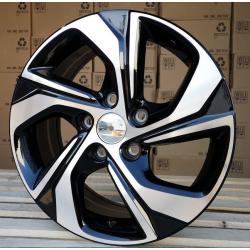 R16x7 5X114.3 ET 50 64.1 F5716 Black Polished (MB) For HOND (R)