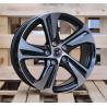 R16x6.5 5X98 ET 25 58.1 F5832 Black Polished (MB) For RACIN (P) ((AKC 70 Eur))