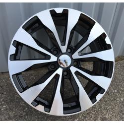R18x7 5X114.3 ET 48 56.1 FE117 Black Polished (MB) For SUBAR (K7)