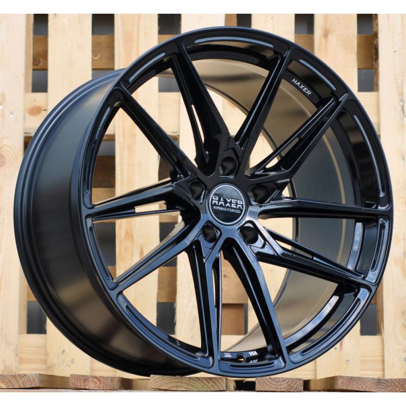 R20x10.5 5X112 ET 42 66.5 HX08F (23140) Black (BL) For HAXER (K7) (HYBRID FORGED (Front+Rear)) R20x10.5 5X112 ET 42 66.5 HX08F (23140) Black (BL) For HAXER (K7) (HYBRID FORGED (Front+Rear))